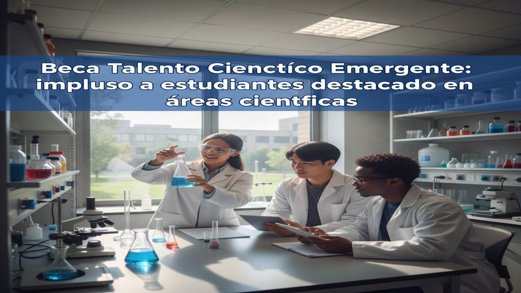 Beca Talento Científico Emergente: impulso a estudiantes destacados en áreas científicas