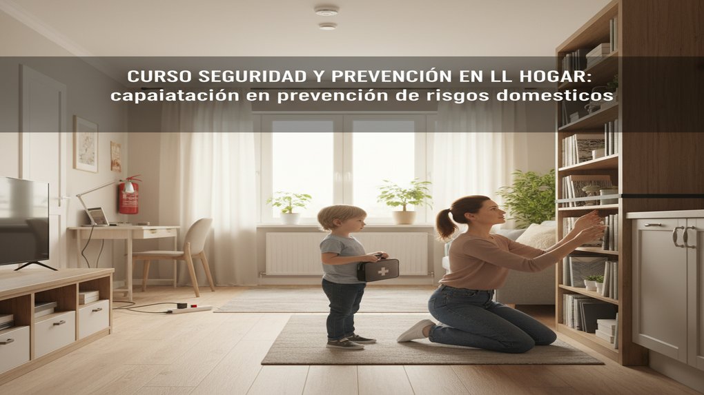Curso Seguridad y Prevención en el Hogar: capacitación en prevención de riesgos domésticos